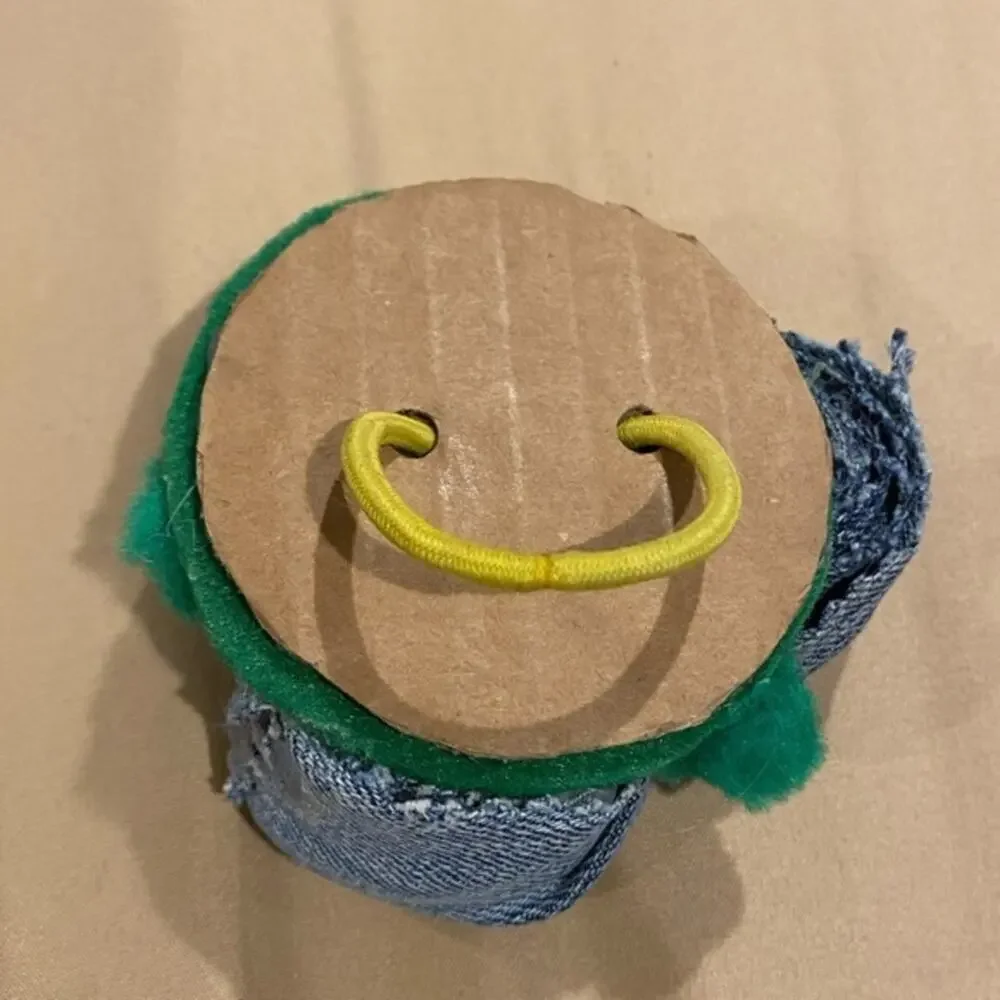 Handmade floral collar